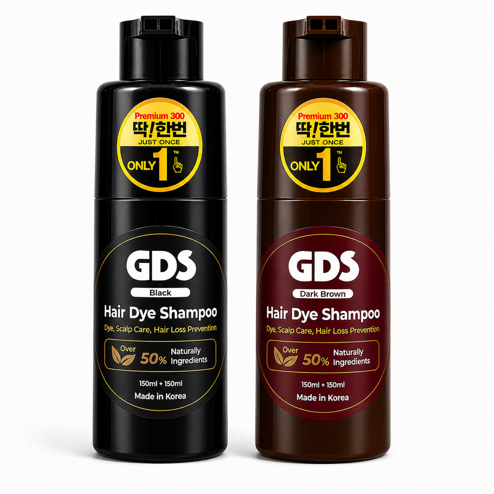 GDS Hair Dye Shampoo  300ml